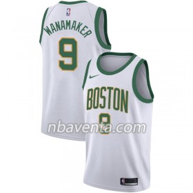 Camiseta Hombre Boston Celtics Bradley Wanamaker 9 2018-19 Nike City Edition Blanco Swingman
